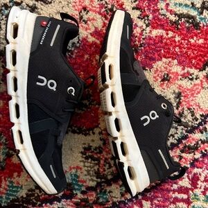 On Running Black Sneakers - kids